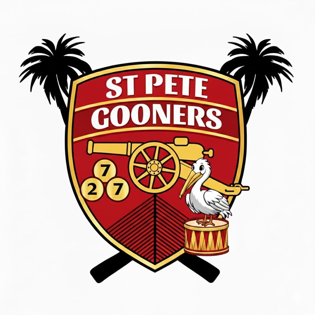 St Pete Gooners badge