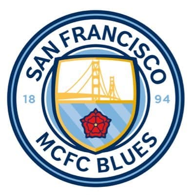 San Francisco Manchester City Blues badge