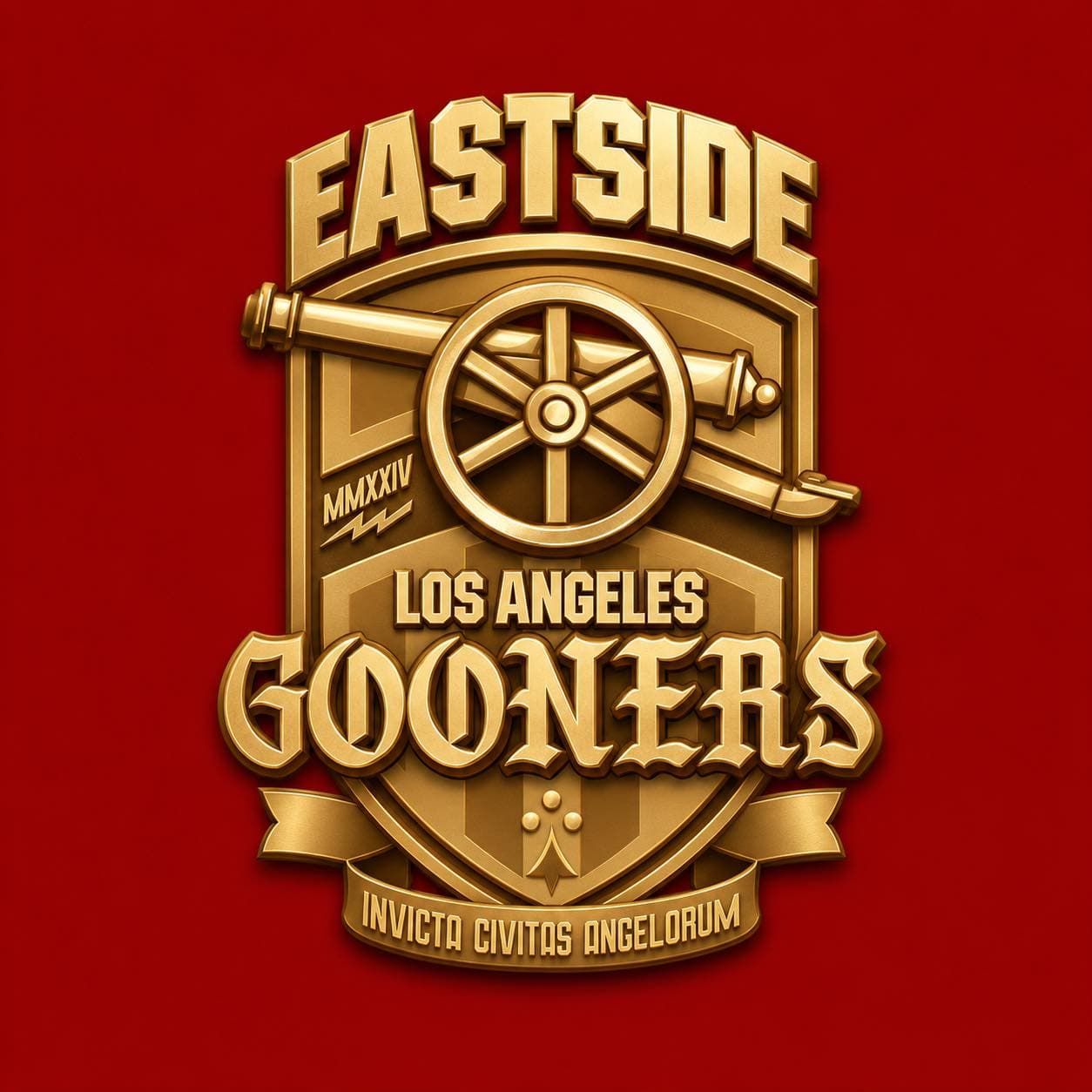 Eastside Los Angeles Gooners badge