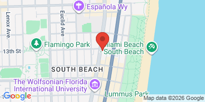 Map showing location of Mickey Burkes