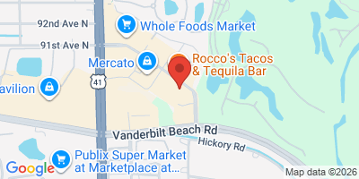 Map showing location of The Pub - Naples