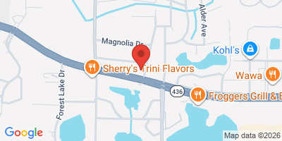 Map showing location of St Andrews Tavern