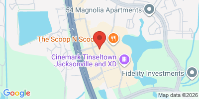 Map showing location of Bottlenose Brewing