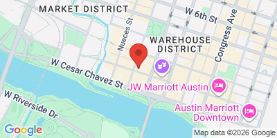 Map showing location of Numero28 Austin