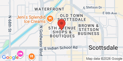 Map showing location of Pour Decisions Patio & Kitchen