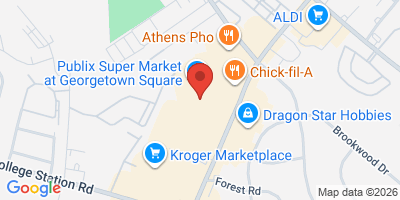 Map showing location of Beef O'Brady's