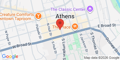 Map showing location of The Globe