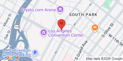 Map showing location of 33 Taps DTLA