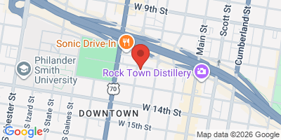 Map showing location of Bark Bar & Grille