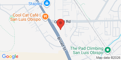 Map showing location of Beda's Biergarten