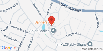 Map showing location of Banners