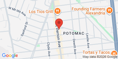 Map showing location of Piace Out Del Ray