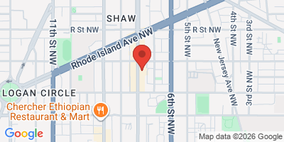 Map showing location of Ivy and Coney / Suzie Qs