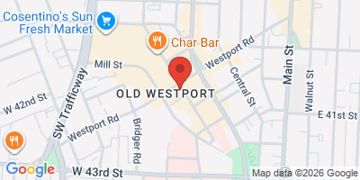 Map showing location of McFadden's Sports Saloon