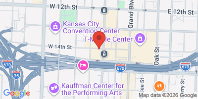 Map showing location of Johnny's Power & Light