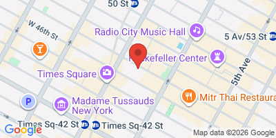 Map showing location of The Long Acre
