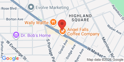Map showing location of Ray's Pub