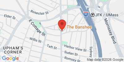 Map showing location of The Banshee