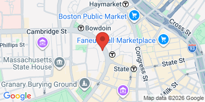 Map showing location of The Dubliner Irish Pub