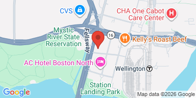 Map showing location of LongCross Bar and Kitchen