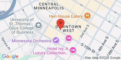 Map showing location of The Local - Minneapolis