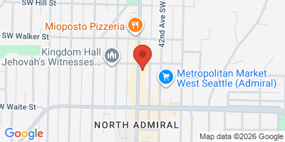 Map showing location of Admiral Pub