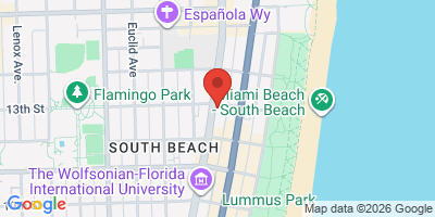 Map showing location of Mickey Burkes