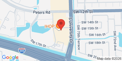 Map showing location of Hideaways Tavern and Grille