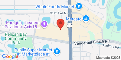 Map showing location of Irish Times Bar & Grill Naples