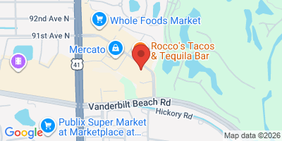 Map showing location of The Pub - Naples