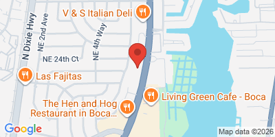 Map showing location of Lion & Eagle English Pub
