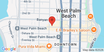 Map showing location of O'Sheas Irish Pub