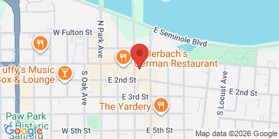 Map showing location of The Station Bar and Grub