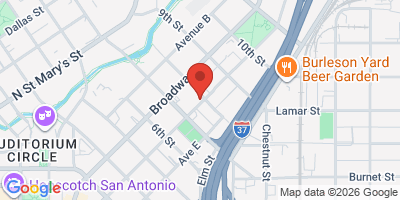 Map showing location of Roadmap Brewing Co.