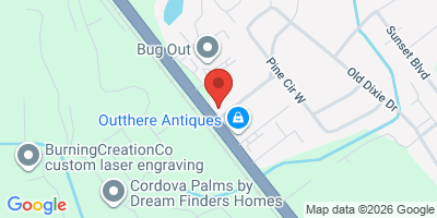 Map showing location of The Wobbly Whale Public House