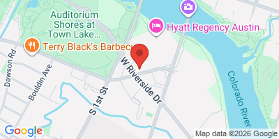 Map showing location of Aussie's Grill & Beach Bar