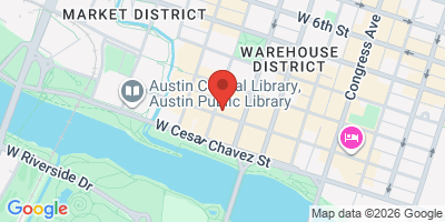 Map showing location of Numero28 Austin