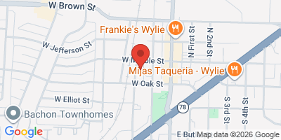 Map showing location of Glen Echo Brewing