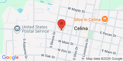 Map showing location of Nowhere Bar
