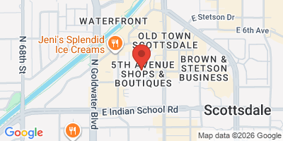 Map showing location of Pour Decisions Patio & Kitchen