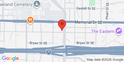 Map showing location of Manny's Grant Park