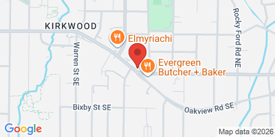 Map showing location of Bob & Harriet's Home Bar