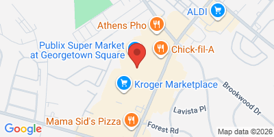 Map showing location of Beef O'Brady's