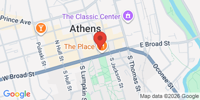 Map showing location of Walkers Coffee Shop & Pub