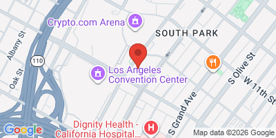 Map showing location of 33 Taps DTLA