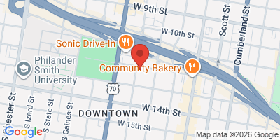 Map showing location of Bark Bar & Grille