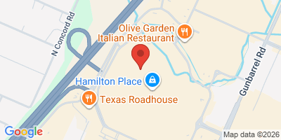 Map showing location of Party Fowl