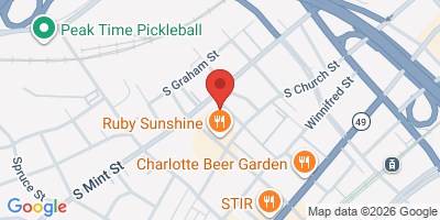 Map showing location of HopFly Brewing Company