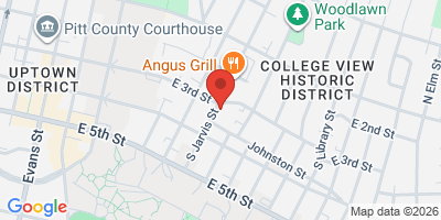 Map showing location of Christys Euro Pub