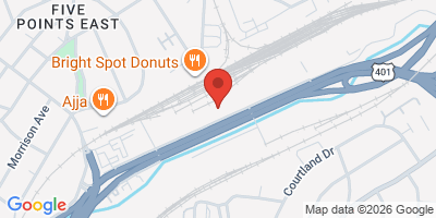 Map showing location of Seven Saturdays
